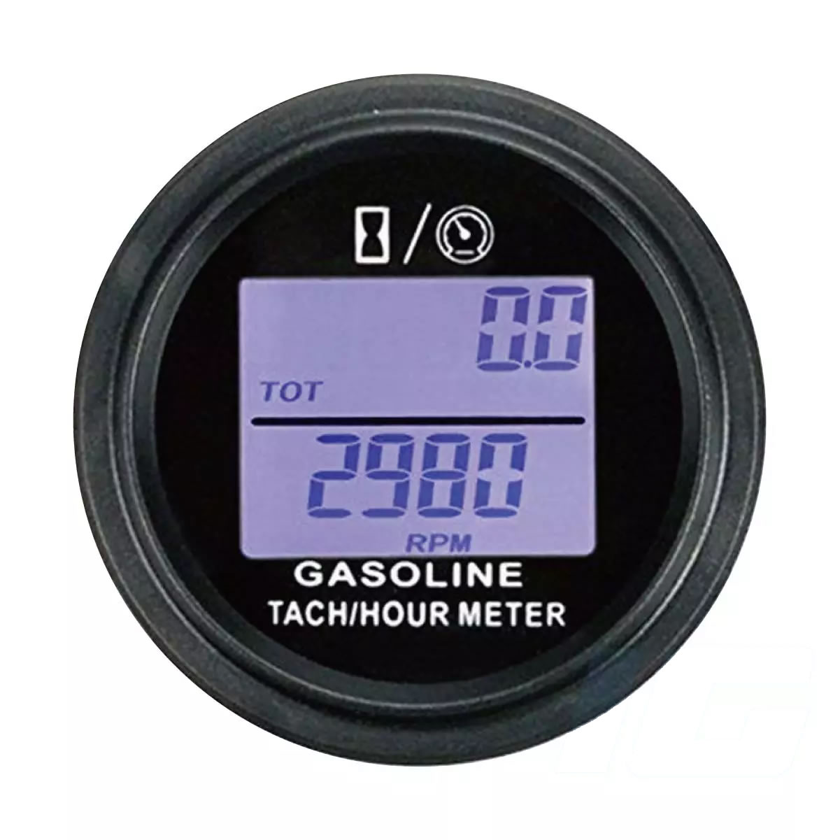 Inductive Tach or Hour Meter Round Type For Generator - Genset - Small Engine
